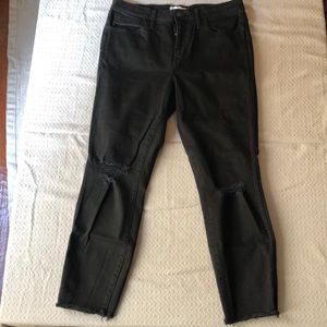 MADEWELL HIGH RISER skinny jeans